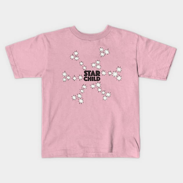 Star Child Kids T-Shirt by Urban_Vintage